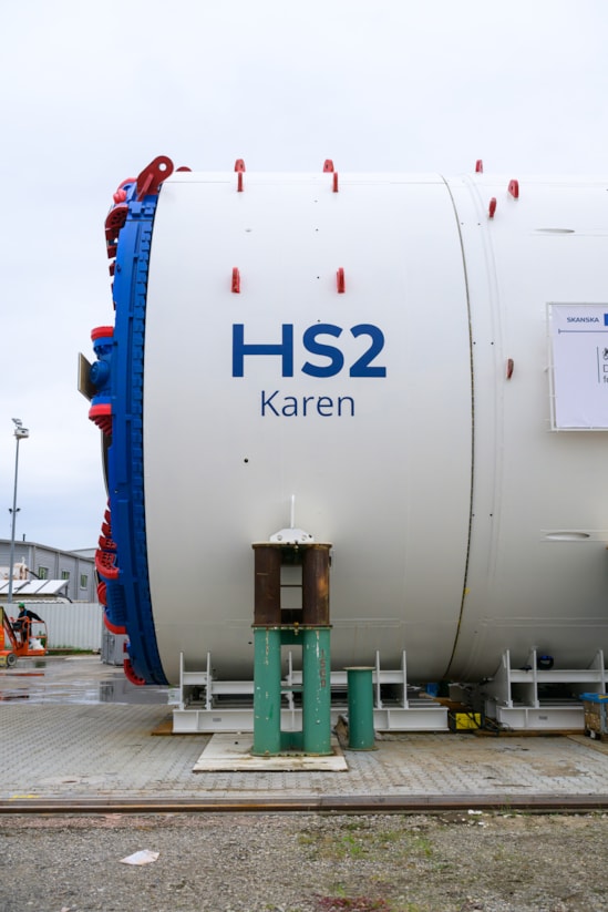 HS2 TBM Karen factory acceptance test at Herrenknecht in Germany