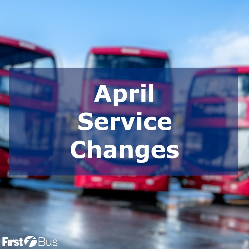 April service changes