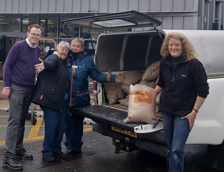 Avanti West Coast Warrington Bank Quay Salt Donations