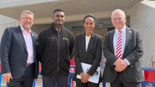 Steve White, Anuk Perera, Hodan Hassan and Lord Hendy: Steve White, Anuk Perera, Hodan Hassan and Lord Hendy