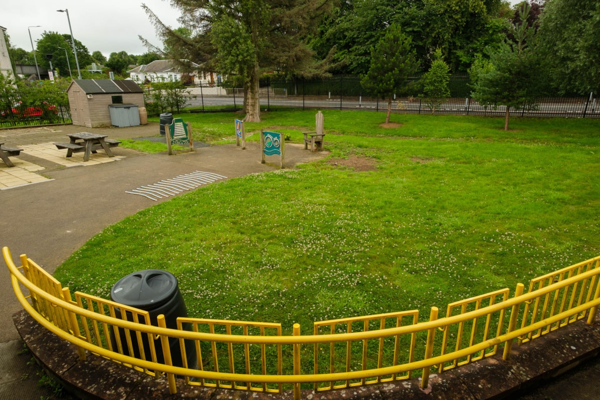 Willowbank School sensory garden where the works will be taking place