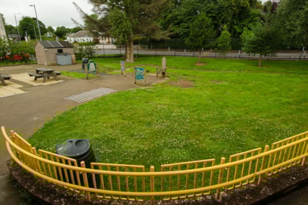 Willowbank School sensory garden where the works will be taking place