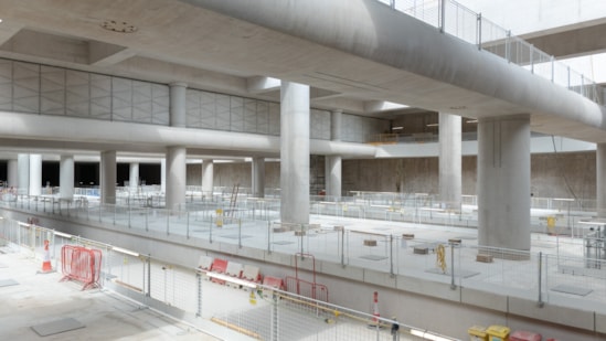 HS2 Old Oak Common platforms completed 21: HS2 Old Oak Common platforms completed 21