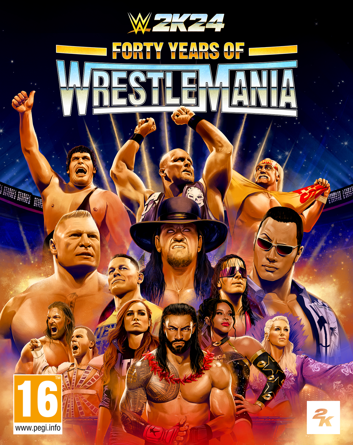 WWE24 Cover Wrestlemania Edition