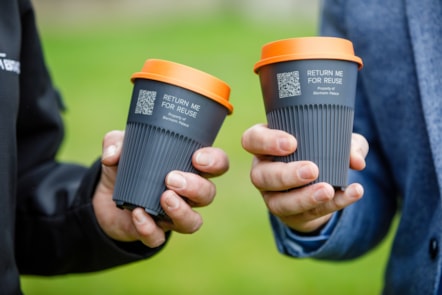 Blenheim Palace reusable cup scheme