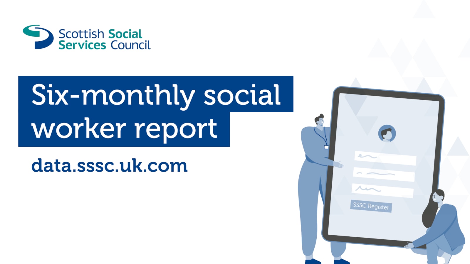 Six-monthly social worker report image