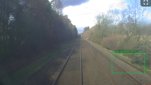Video and AI technology is helping keep the railway tidy and railway workers safe