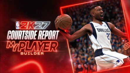 NBA 2K27 MyPLAYER Builder Key Art