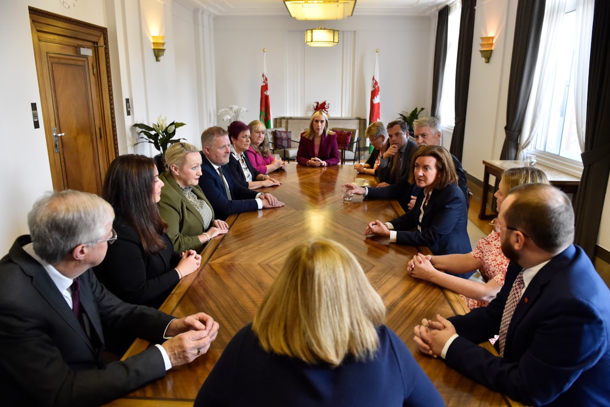 First Minister Eluned Morgan - New Welsh Government Cabinet - 11.09.24-7