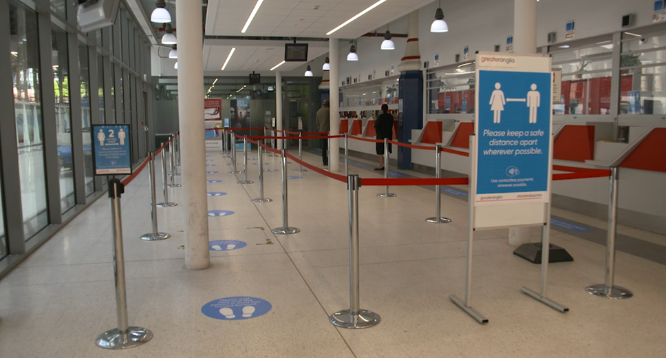 Social Distancing - Liverpool St Station - Ticket Office