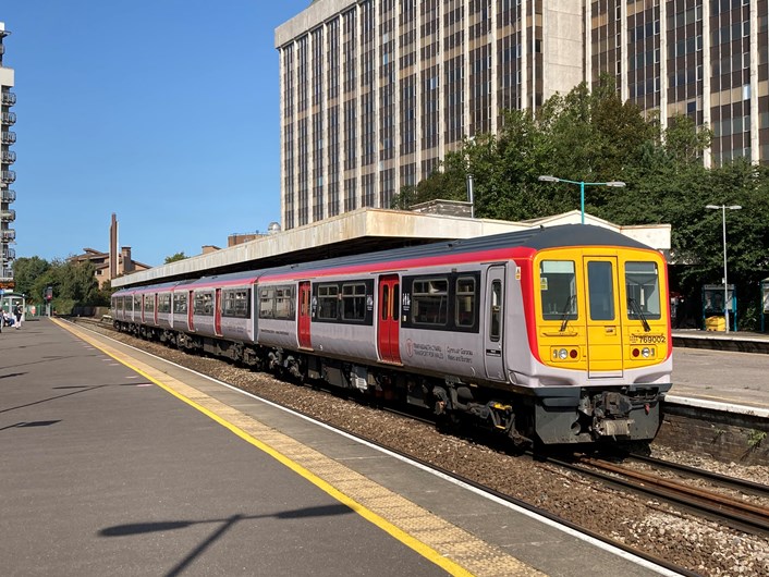 Class 769 at Cardiff Queen Street