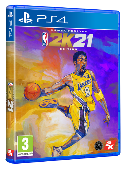 NBA 2K21 Packaging Kobe Bryant PlayStation 4 (3D)