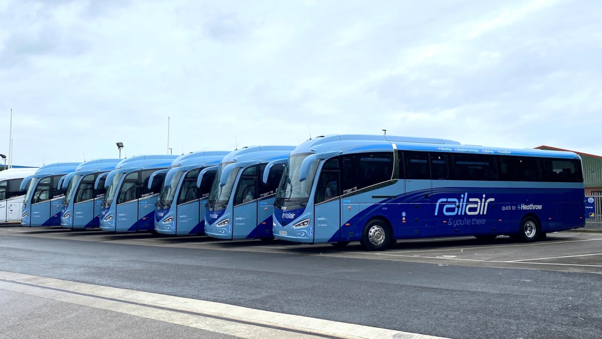 New RailAir coaches