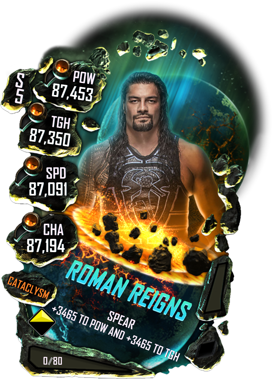 WWESC S5 Roman Reigns Cataclysm