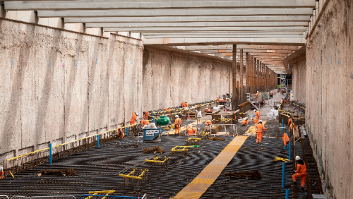 Burton Green Tunnel – HS2 reaches halfway point