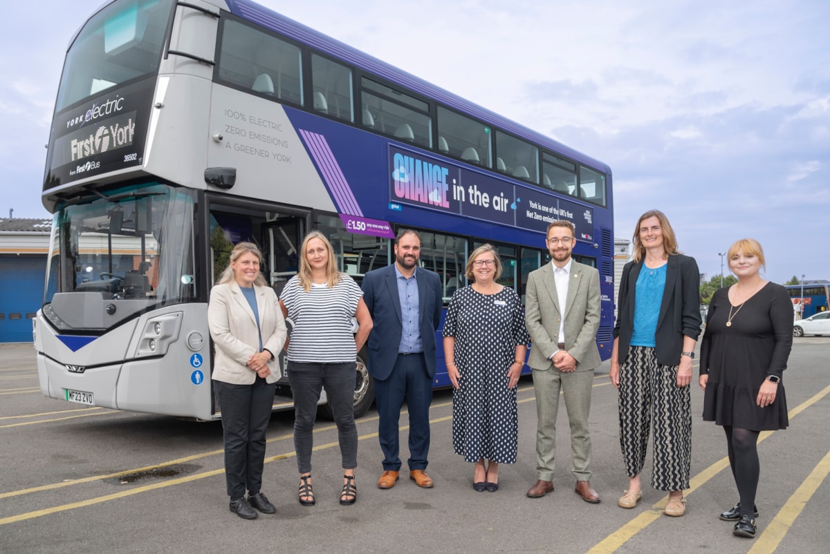 First Bus Net Zero Depot launch 2