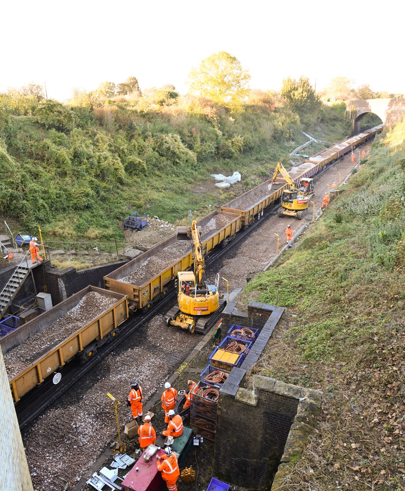 Brighton Mainline Upgrade Clayton Tunnel Oct 18 (3)