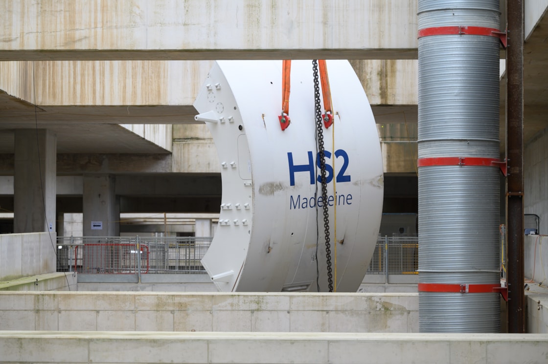 TBM Madeline shield lowered intermediate level