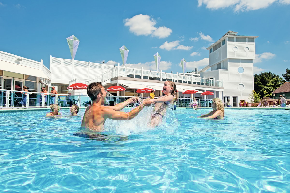 Outdoor pool at Rockley Park