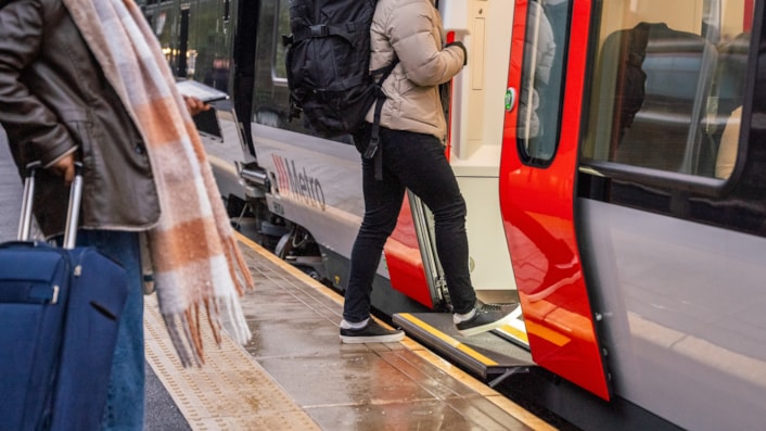 Transport for Wales Class 756 level boarding-2