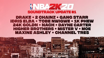 NBA2K20 Soundtrack Update 1