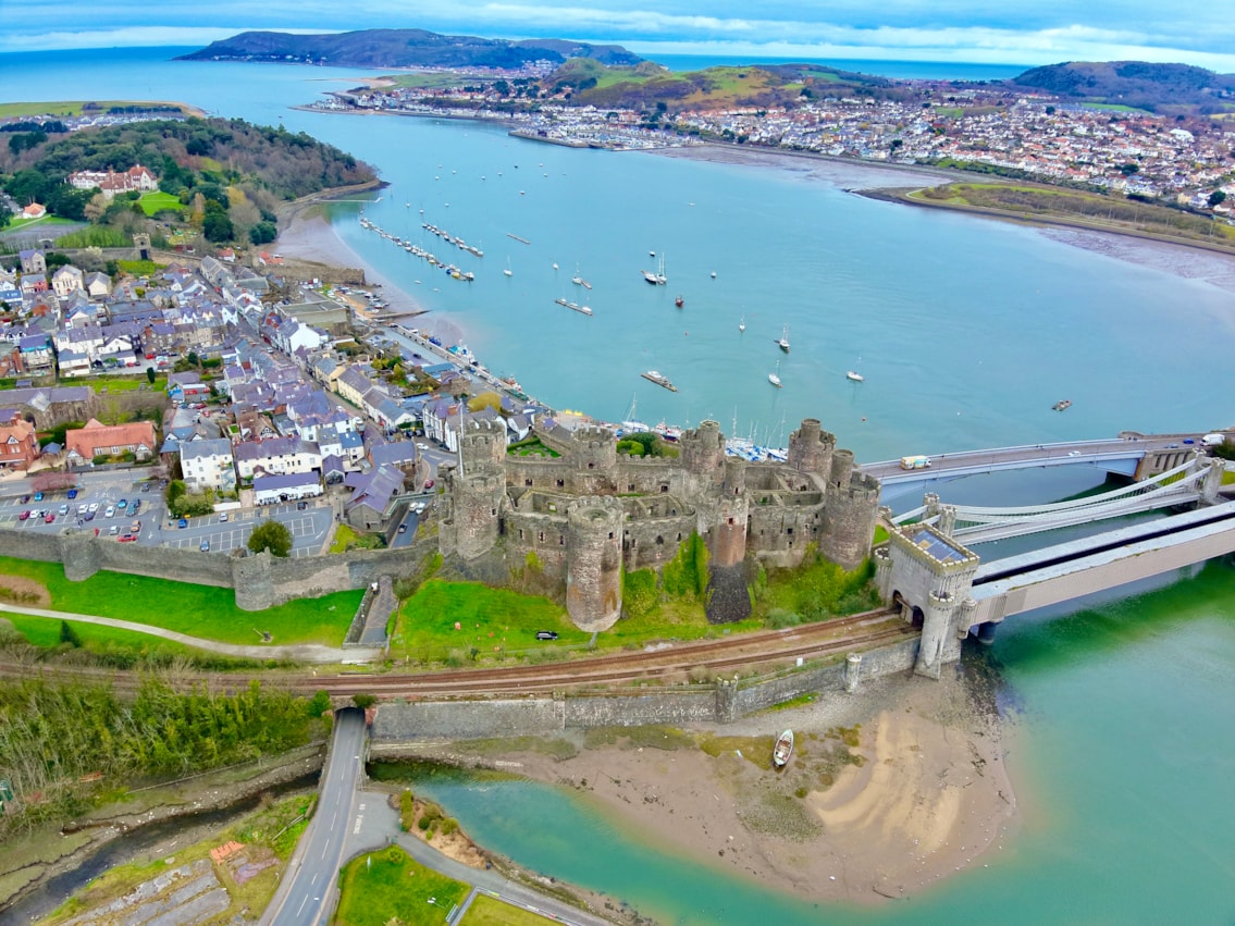 Railway at Conwy Network Rail