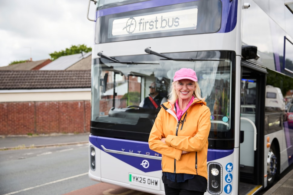 Anneka Rice - First Bus - Life Begins at Bus Pass