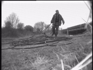 TRUE COST OF CABLE THEFT REVEALED AS THAMES VALLEY RAIL PASSENGERS SUFFER: Cable thief caught on camera at Ardsley, Leeds