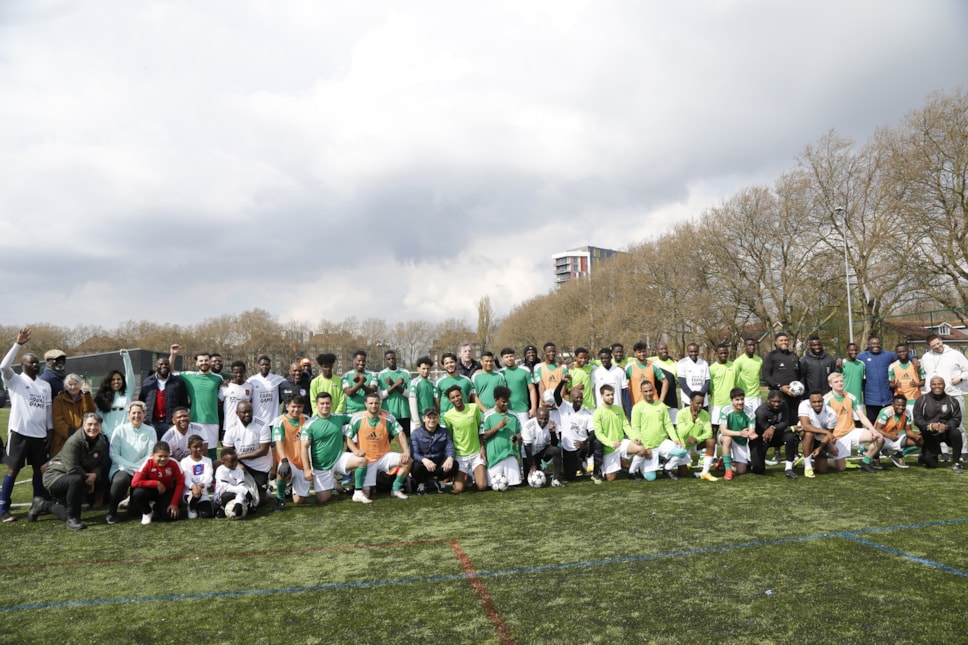 The football tournament at Mabley Green