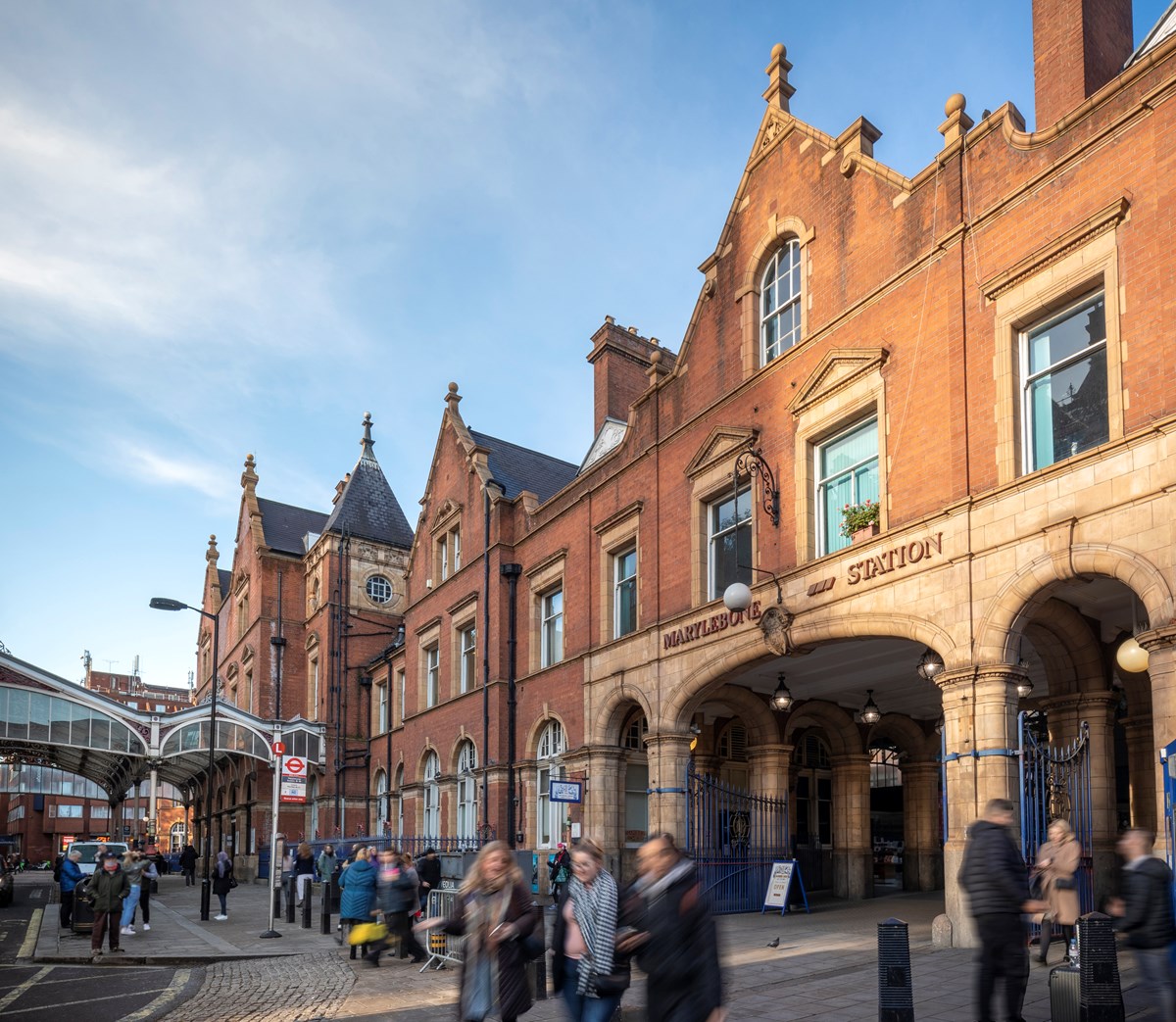 London Marylebone Station Entrance