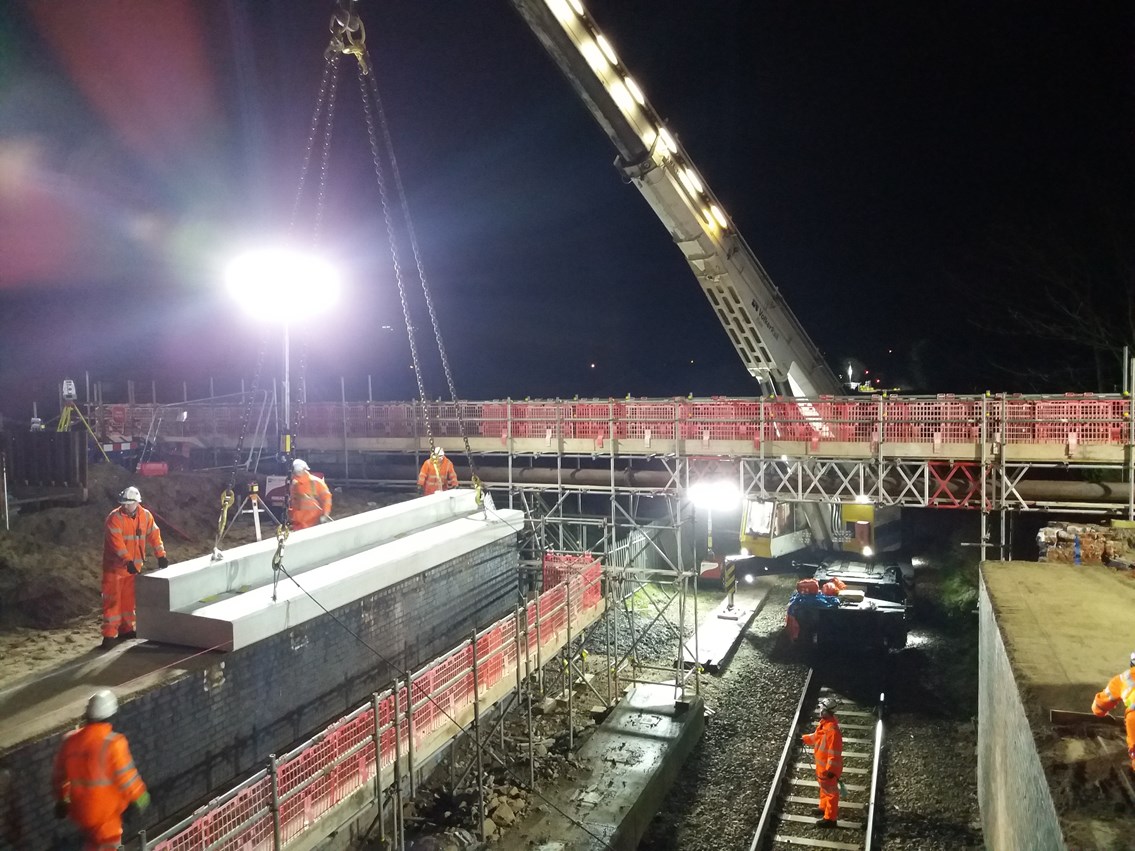 Blackpool South line reopens after major phase of bridge replacement in Lytham St Annes: Highbury Road, Lytham St Annes-2