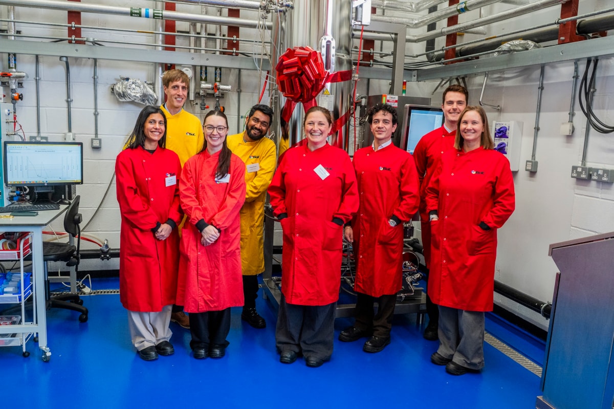 FlexBIO team with new fermenter