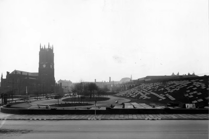 Penny Pocket Park 1944: Penny Pocket Park in 1944
Image: Leodis.net