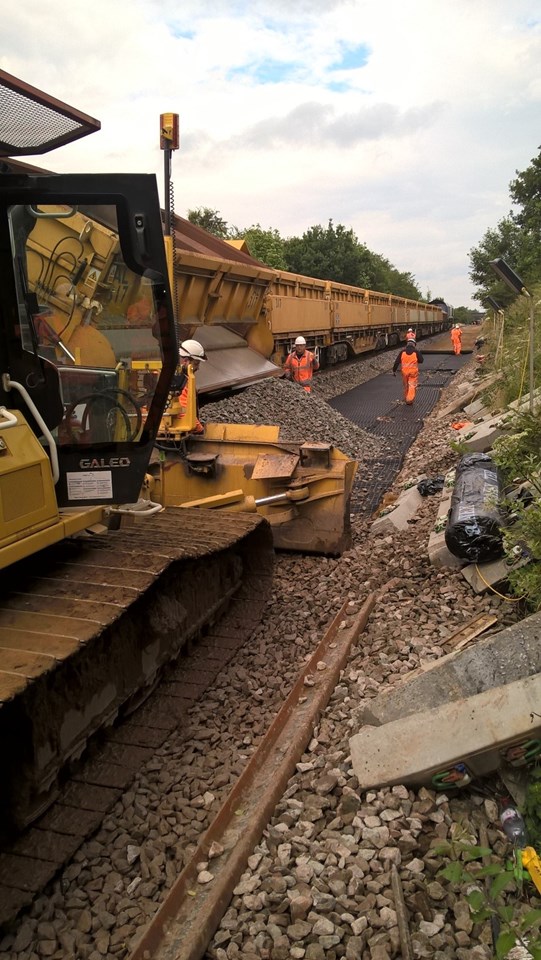 22 July K to C track renewals