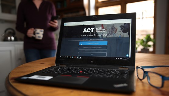 Access to online counter terrorism training made easier for home users: Anniversary pic