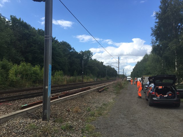 Trains services resumed at Fitzwilliam