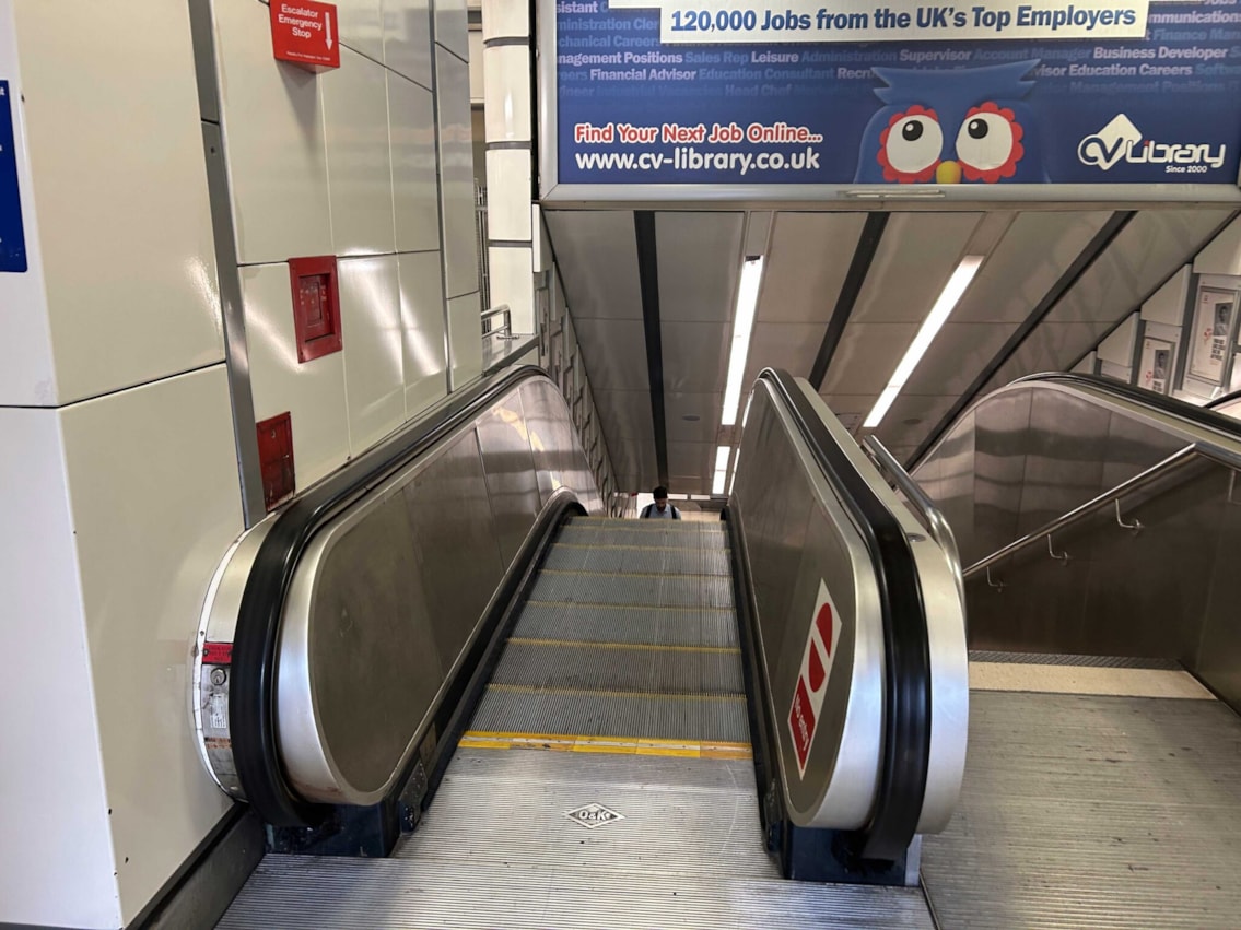 City Thameslink escalator 1