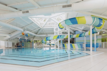Indoor pool at Hopton