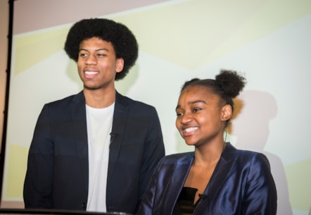 Kamani and Rose new Young Speakers of Hackney 