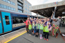 Southeastern unveils community-named Bayeux Tapestry train-19: Southeastern unveils community-named Bayeux Tapestry train-19