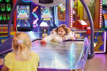 The arcade at Seashore