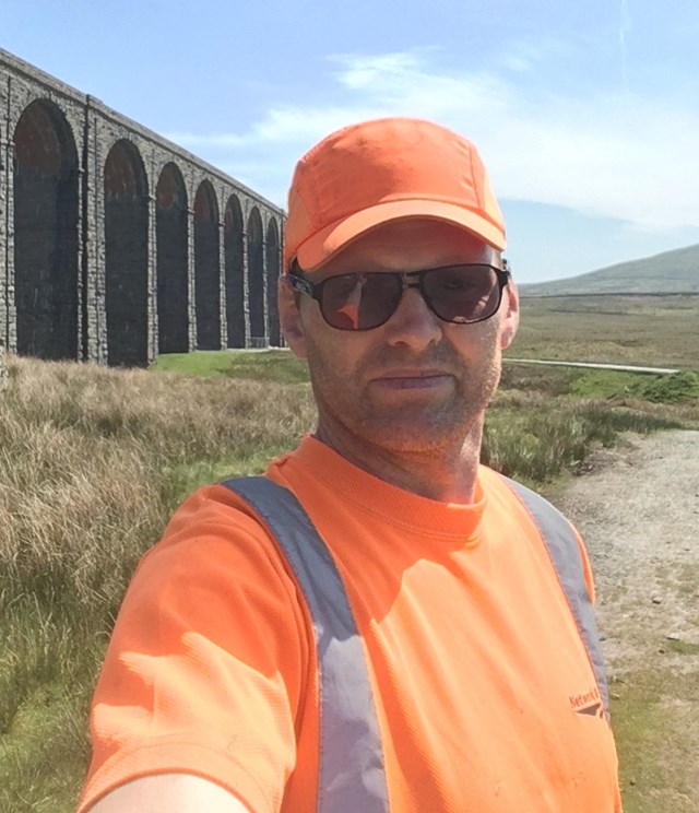 Jonny Walker Network Rail off-track worker