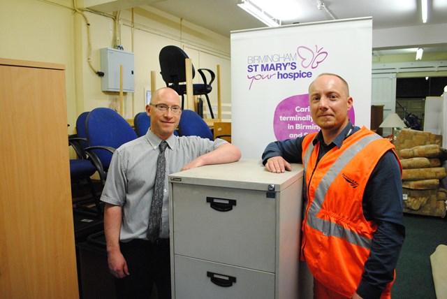New home for New Street furniture: St Mary's Hospice furniture donation