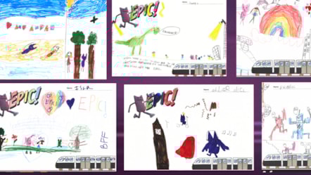 Kids - Children's drawings April
