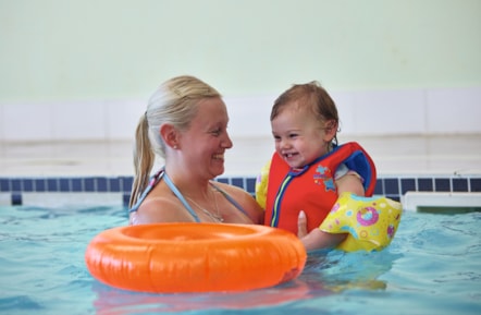 Indoor pool at Reighton Sands