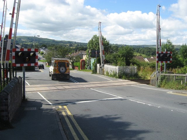 Llandrindod Wells level crossing
