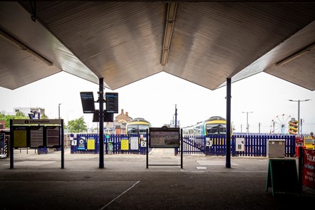 Cleethorpes station concourse