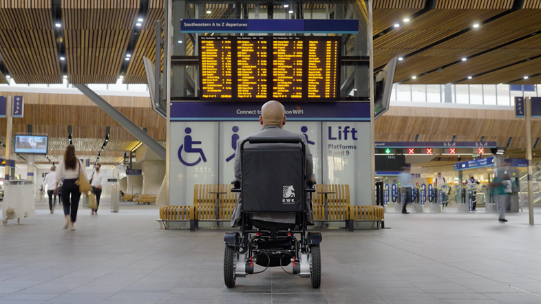 Have a little patience: Southeastern launches video to encourage customers to be more mindful and considerate of fellow passengers with accessibility requirements: Southeastern Patience Campaign, wheelchair-2