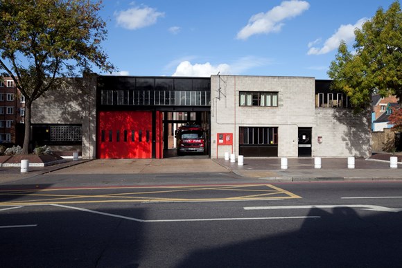 TfL Press Release - TfL and the London Fire Brigade remind motorists that stopping in yellow boxes could delay emergency responses: London Fire Brigade – Homerton Station
