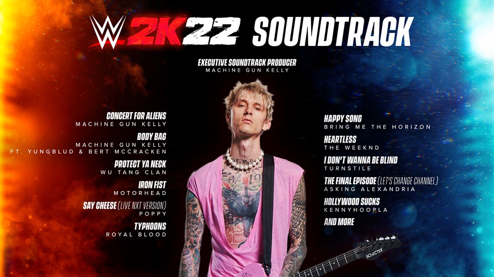 WWE2K22 Soundtrack Infographic 1920x1080